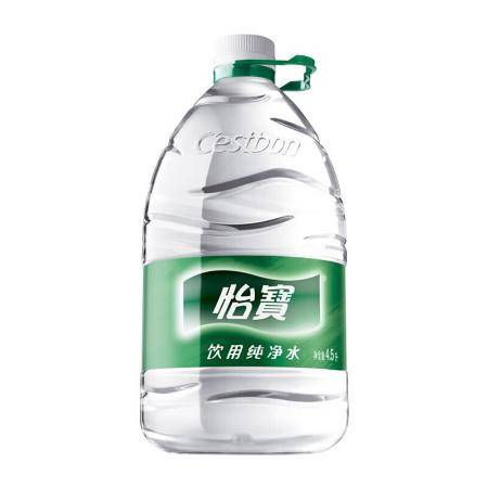 怡宝纯净水4.5l 4桶大桶整箱装华润怡宝饮用水纯净水饮水机可用图片大全 邮乐官方网站